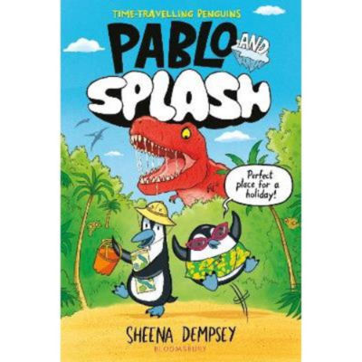 Pablo and Splash time-travelling penguin graphic novel by Sheena Dempsey (British brand)
