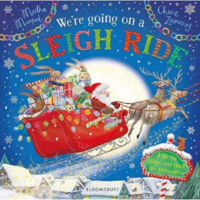 Bunny Adventures Sleigh Ride board book - British product