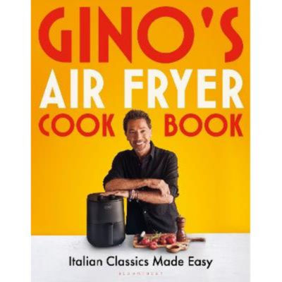 Gino D'Acampo Air Fryer Cookbook Hardback Italiensk Oppskriftsbok