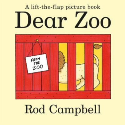 Rod Campbell Dear Zoo children's lift-the-flap book, UK version