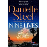 Danielle Steel Book Nine Lives Paperback - British product