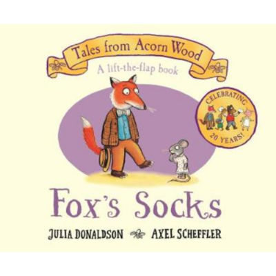 Fox's Socks 20th Anniversary Edition Taschenbuch von Julia Donaldson