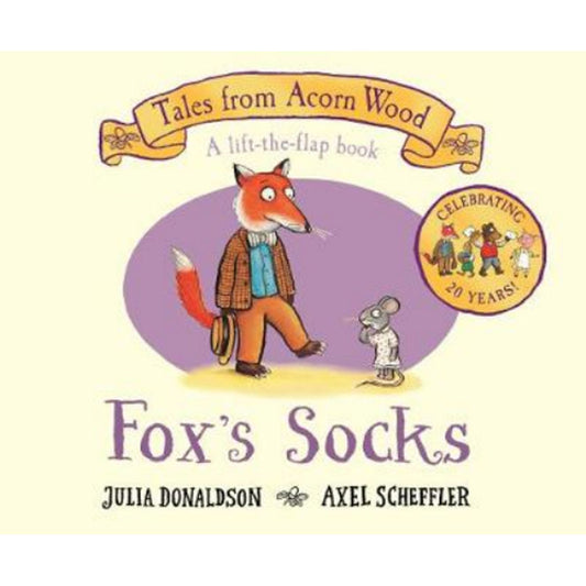 Fox's Socks: 20th Anniversary Edition by Julia Donaldson - McGrocer