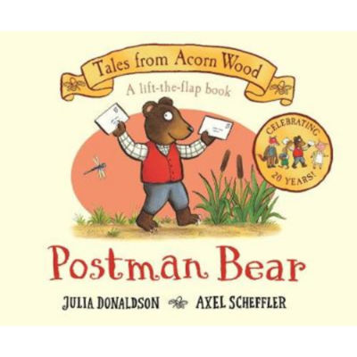 Julia Donaldson Postbote Bär 20. Jubiläumsausgabe Vorschul-Klappbuch