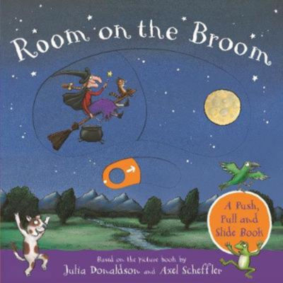 ASDA Julia Donaldson Room on the Broom: A Push, Pull and Slide Board Book- Buy online at McGrocer