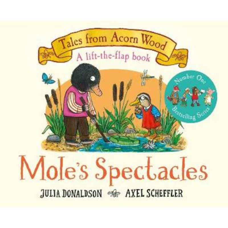 Julia Donaldson Mole's Spectacles children's book, UK version