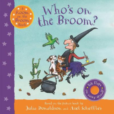 ASDA Julia Donaldson Who's on the Broom Felt Flaps Board Book- Buy online at McGrocer