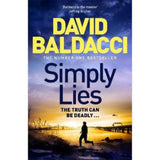 David Baldacci hardback Simply Lies thriller novel, imported from the UK