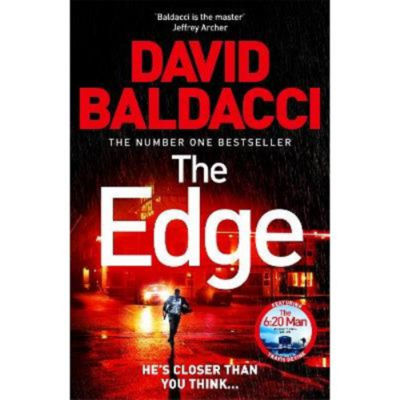 David Baldacci Edge hardback book, UK version