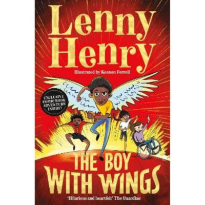 Lenny Henry Boy With Wings children's novel - British product