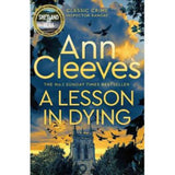 Ann Cleeves Lesson in Dying paperback crime novel - British product