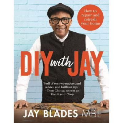 Jay Blades hardback DIY book, imported from the UK