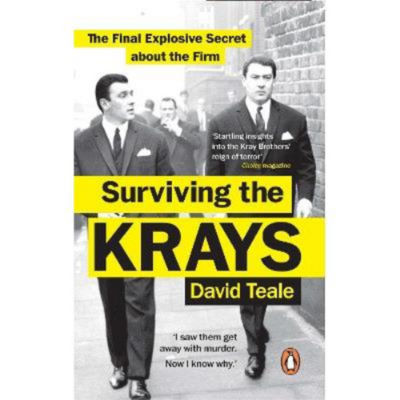 Paperback book Surviving the Krays by David Teale, imported from the UK