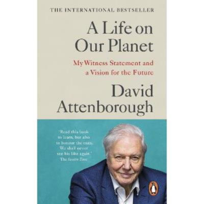 David Attenborough book Life on Our Planet, imported from the UK