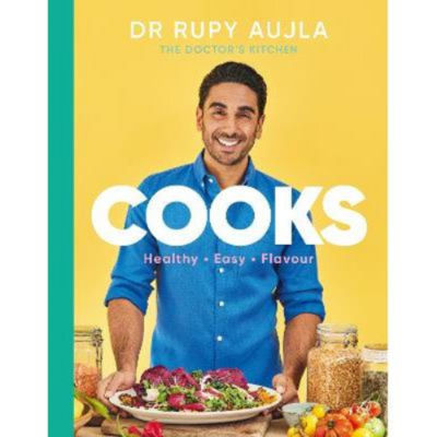 ASDA Dr Rupy Aujla Dr Rupy Cooks Hardback Cookbook- Buy online at McGrocer