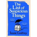 Jennie Godfrey hardback book List of Suspicious Things (British brand)