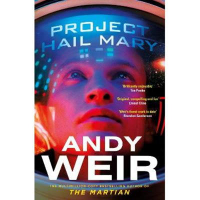 Andy Weir Project Hail Mary paperback novel, imported from the UK