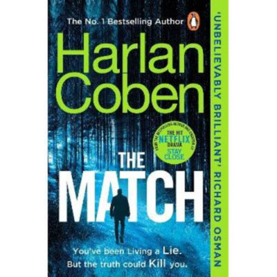 Harlan Coben Match thriller book, imported from the UK