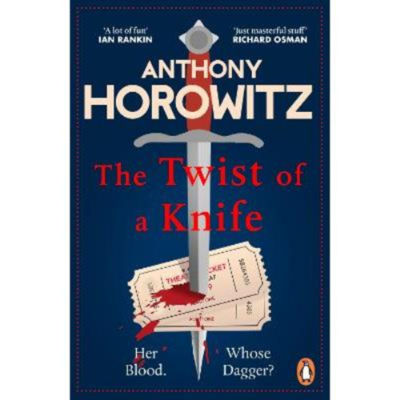 Anthony Horowitz Twist of a Knife paperback book (British brand)