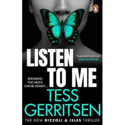 Tess Gerritsen Listen To Me paperback UK edition, imported from the UK