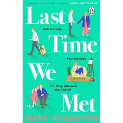 Last Time We Met paperback by Emily Houghton, imported from the UK