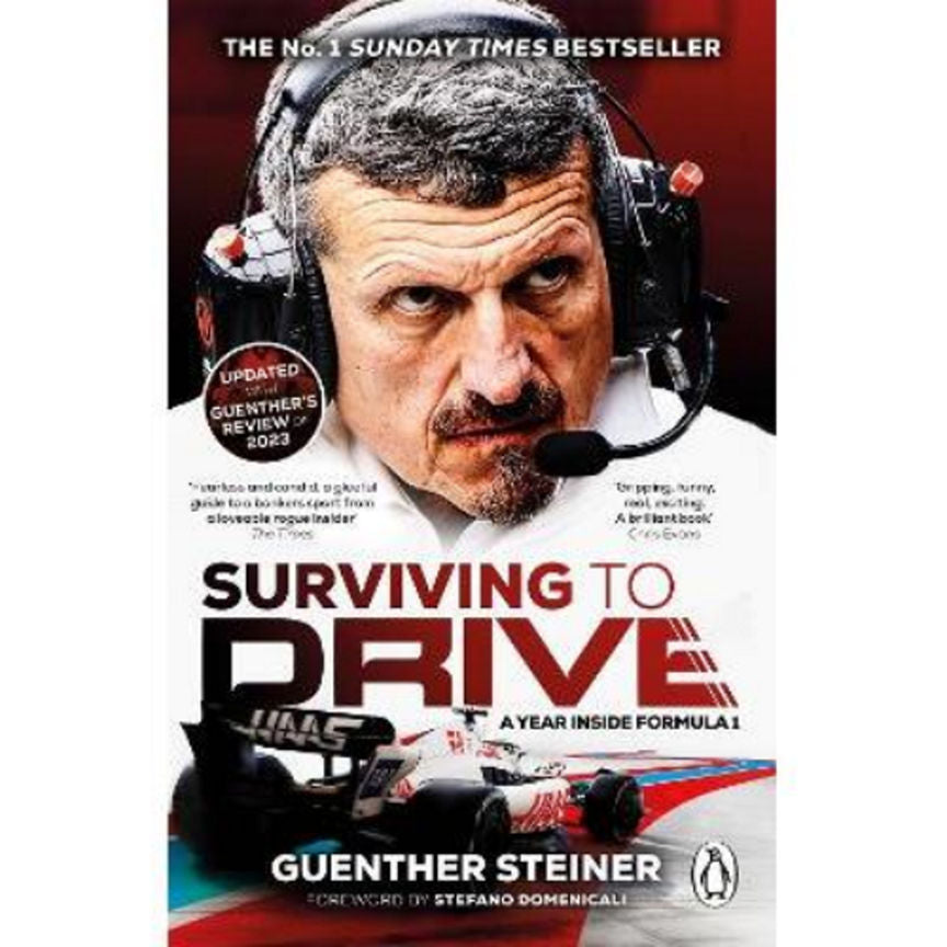 Paperback Surviving to Drive by Guenther Steiner