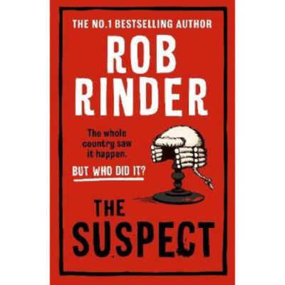 Rob Rinder Suspect hardback book (British brand)