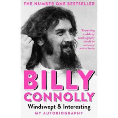 Billy Connolly paperback autobiography Windswept & Interesting, imported from the UK