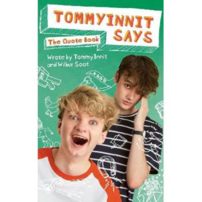 TommyInnit quote book (British brand)