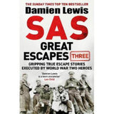 Damien Lewis SAS Great Escapes Three paperback book (British brand)