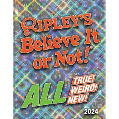 Ripley's Believe It or Not 2024 annual hardback - British product