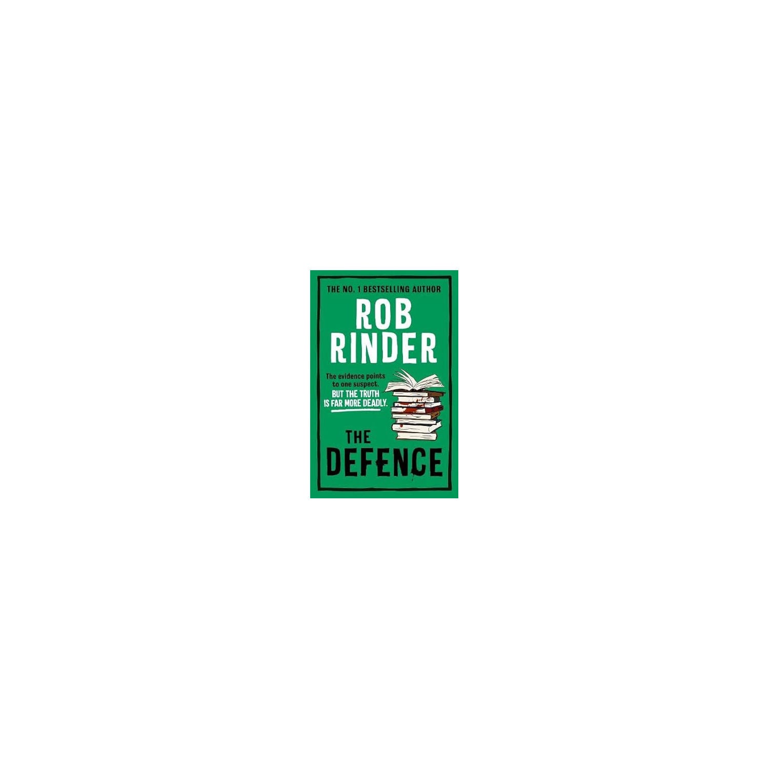 Rob Rinder thriller hardback book, imported from the UK