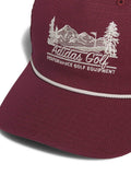 adidas Golf Hat red men's novelty outdoor - British brand