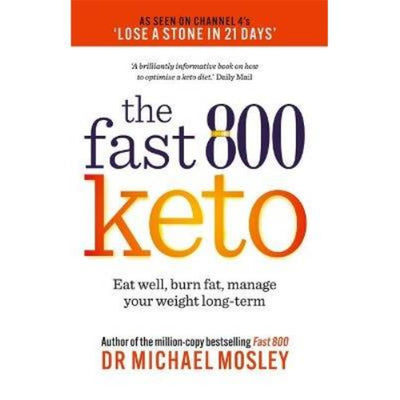 ASDA Dr Michael Mosley Fast 800 Keto Hardback Book- Buy online at McGrocer