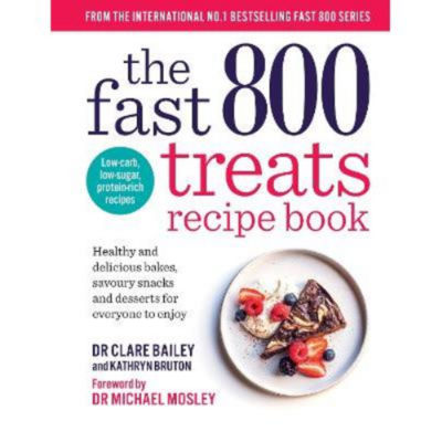 ASDA Fast 800 Treats Recipe Book Paperback by Dr Clare Bailey- Buy online at McGrocer