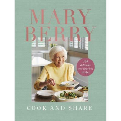 Mary Berry Cook and Share hardback cookbook, imported from the UK