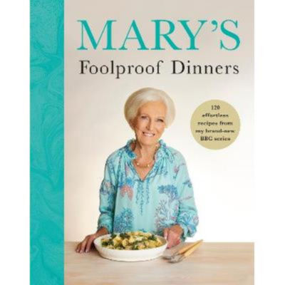 Mary Berry cookbook hardback Foolproof Dinners - British product