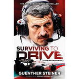 Guenther Steiner Surviving to Drive hardback (British brand)