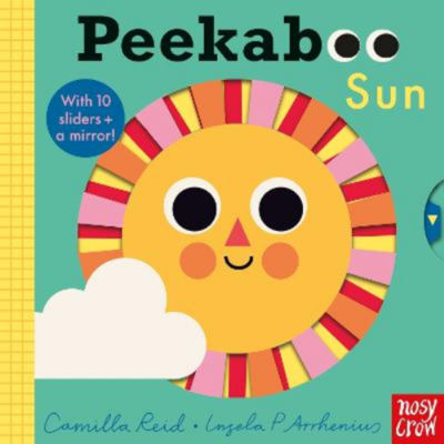Ingela P Arrhenius Peekaboo Sun board book - British product