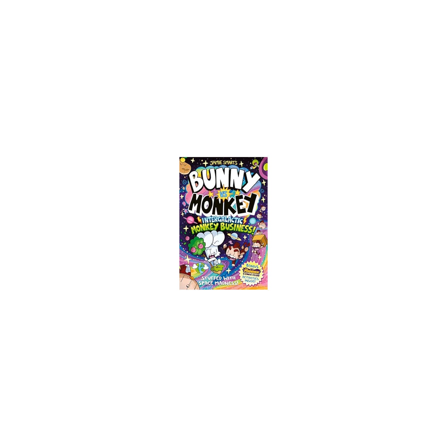 Jamie Smart Bunny Vs Monkey comic book, UK version