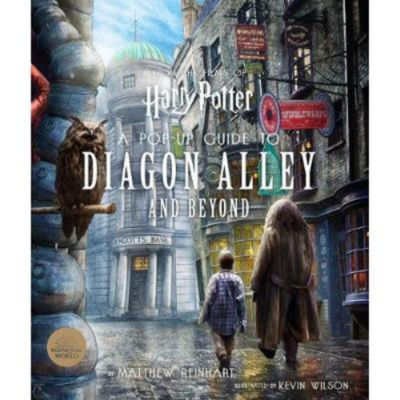 Harry Potter hardback pop-up guide to Diagon Alley - British product
