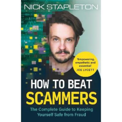 Nick Stapleton beat scammers hardback book (British brand)