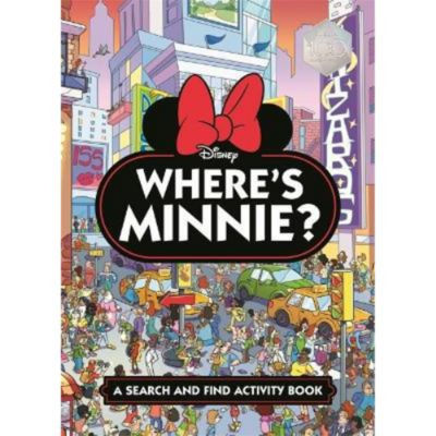 Disney Where's Minnie search and find activity book, imported from the UK