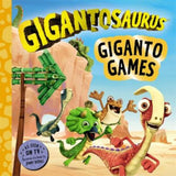 Gigantosaurus Giganto Games children's book cover, UK version