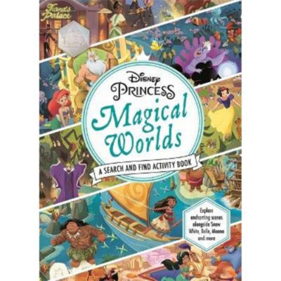 Disney Princess Magical Worlds Search and Find Activity Book, UK version