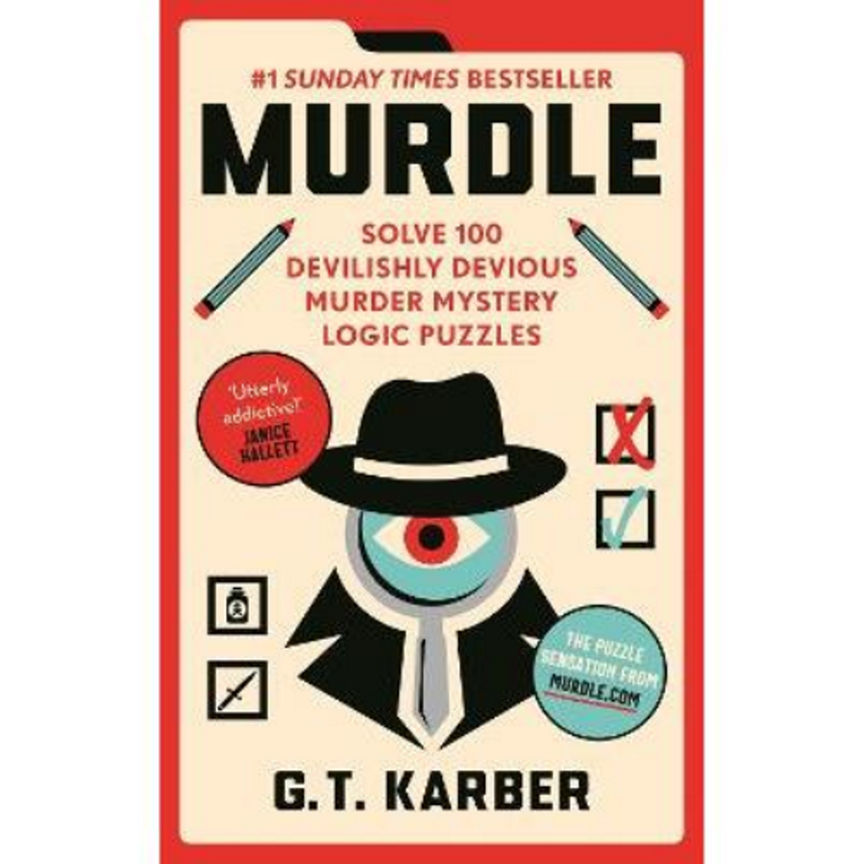 Paperback Murdle by G.T Karber GOODS ASDA   