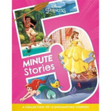 Disney Princess 5 Minute Stories hardcover book - British product