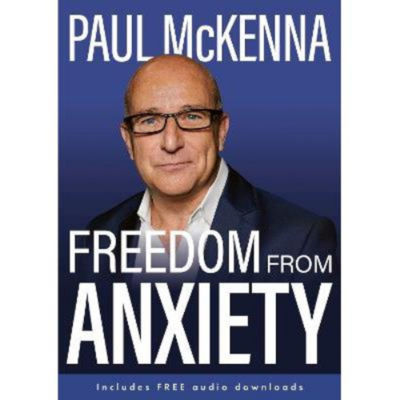 Paul McKenna Freedom From Anxiety hardback book, imported from the UK