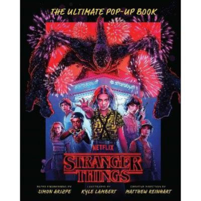 Stranger Things The Ultimate Pop-Up Book hardback - British product