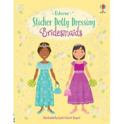 Usborne Dolly Dressing Bridesmaids sticker book (British brand)